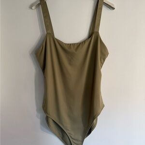 Zara Olive Bodysuit